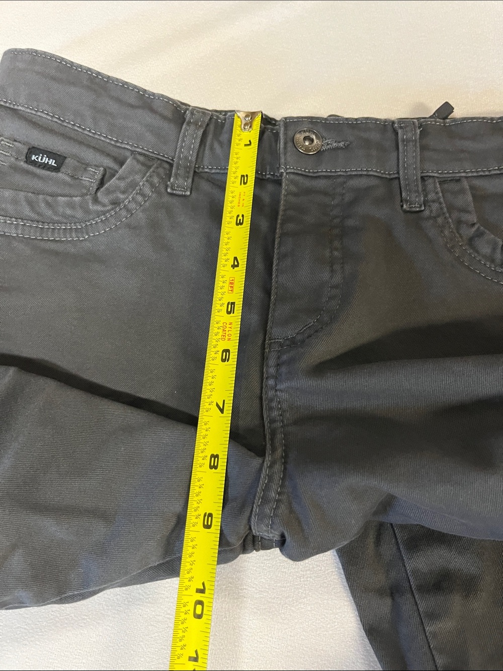 Kuhl Women’s Hiking Pants Gray Size 10 Regular Stretch Outdoor Trail Casual - Picture 5 of 12